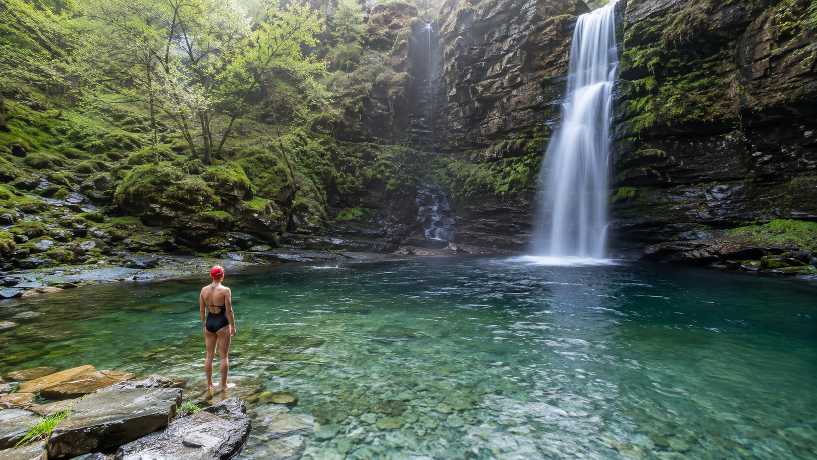 wild swimming waterfalls in the uk